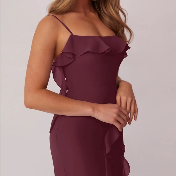 Azazie Dresses & Skirts - Barbie AZAZIE 1001 Cabernet